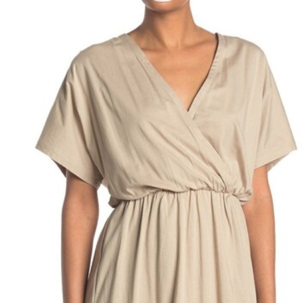 Stitch drop maxi dress